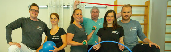 Das Therapeuten Team von Physiotherapie Roland Voigt